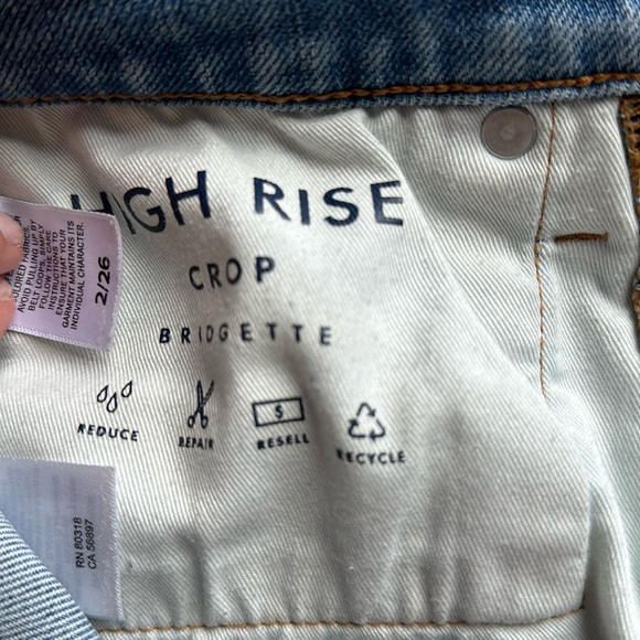 lucky bridgette high rise crop - Picture 3 of 5